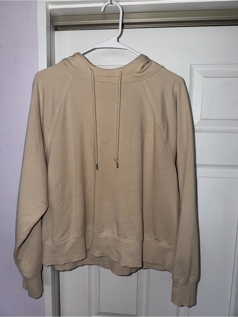 Universal Thread Cropped Cream Hoodie